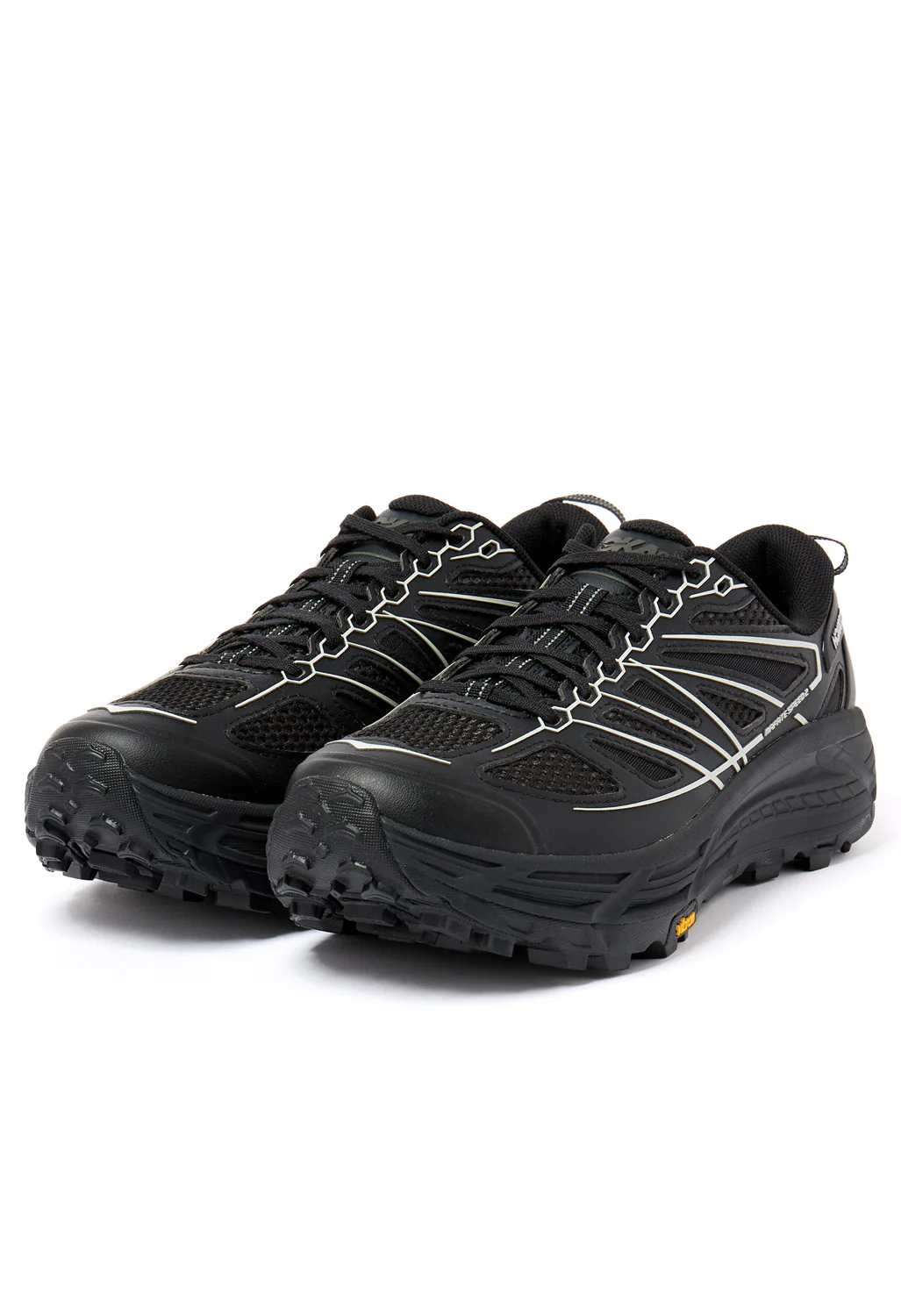 Hoka Mafate Speed 2 TS Trainers - Black / Carbon Black - Image 3