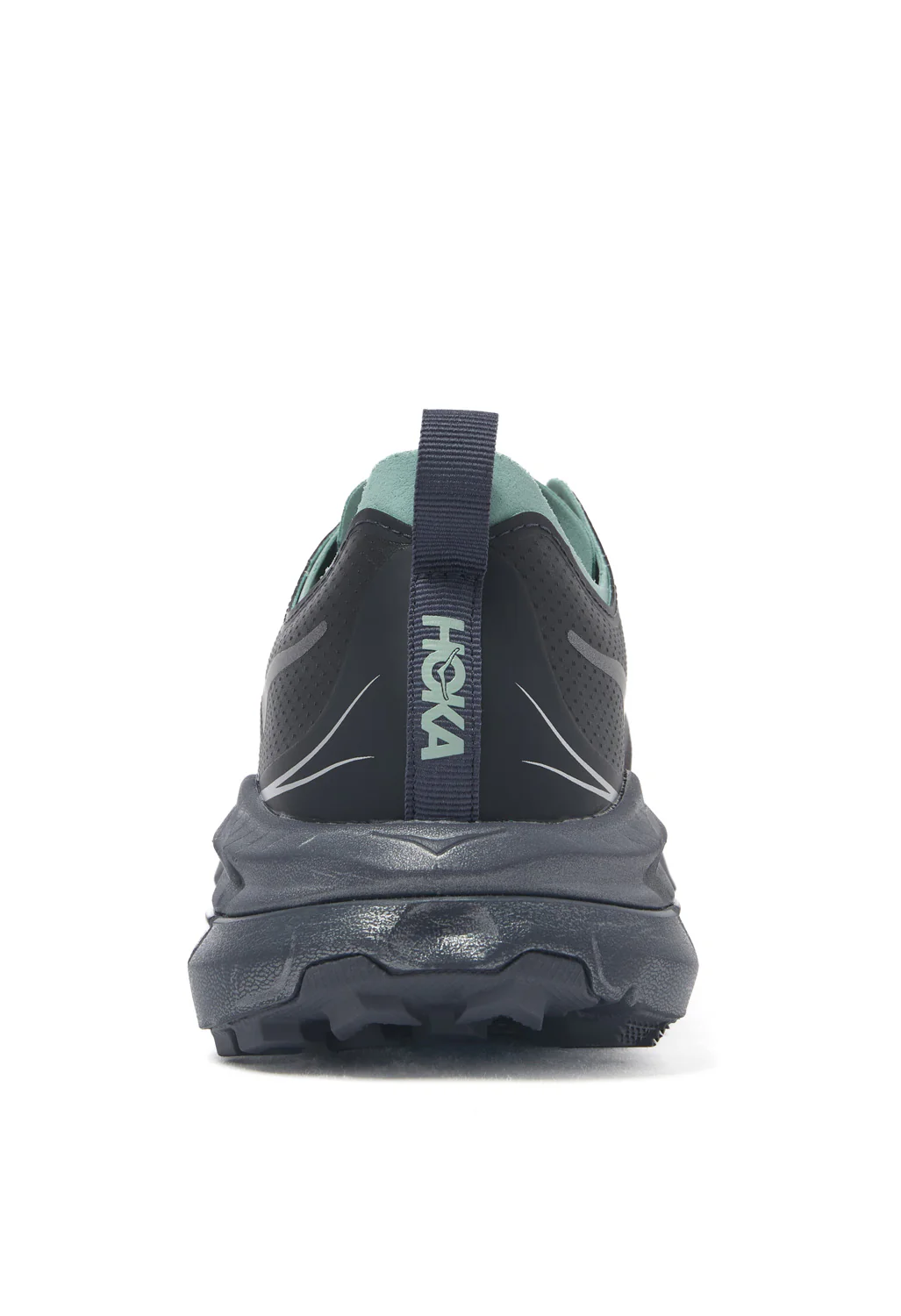 Hoka Mafate Speed 4 Lite Trainers - Charcoal Grey / Jade - Image 4