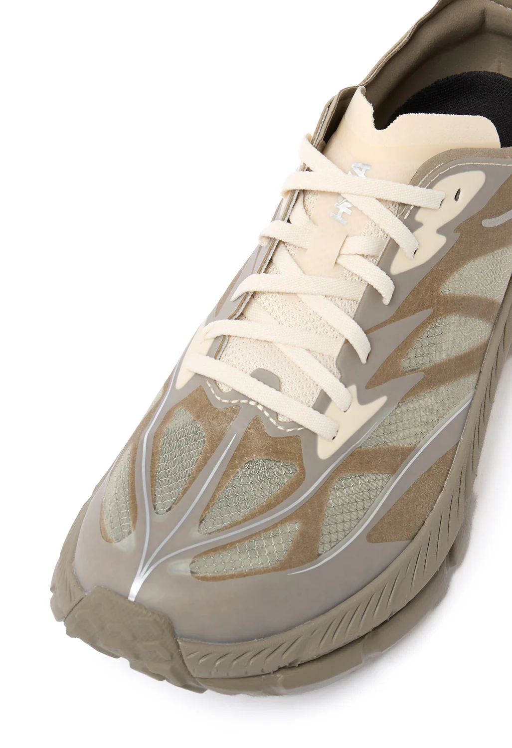 Hoka Mafate Speed 4 Lite Trainers - Light Roast / Oatmilk - Image 2