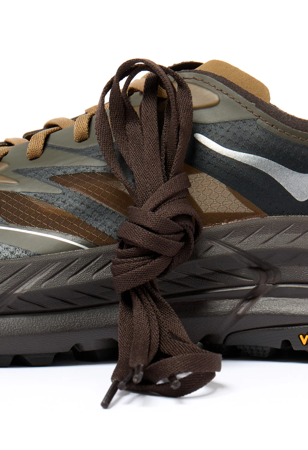 Hoka Mafate Speed 4 Lite Trainers - Tree Bark / Cast Iron - Image 6