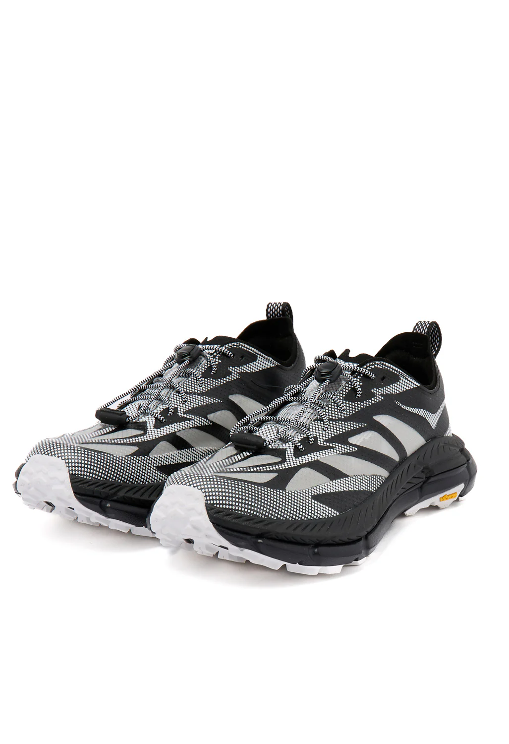 Hoka Mafate Speed 4 Lite TS Trainers - Black / White - Image 3