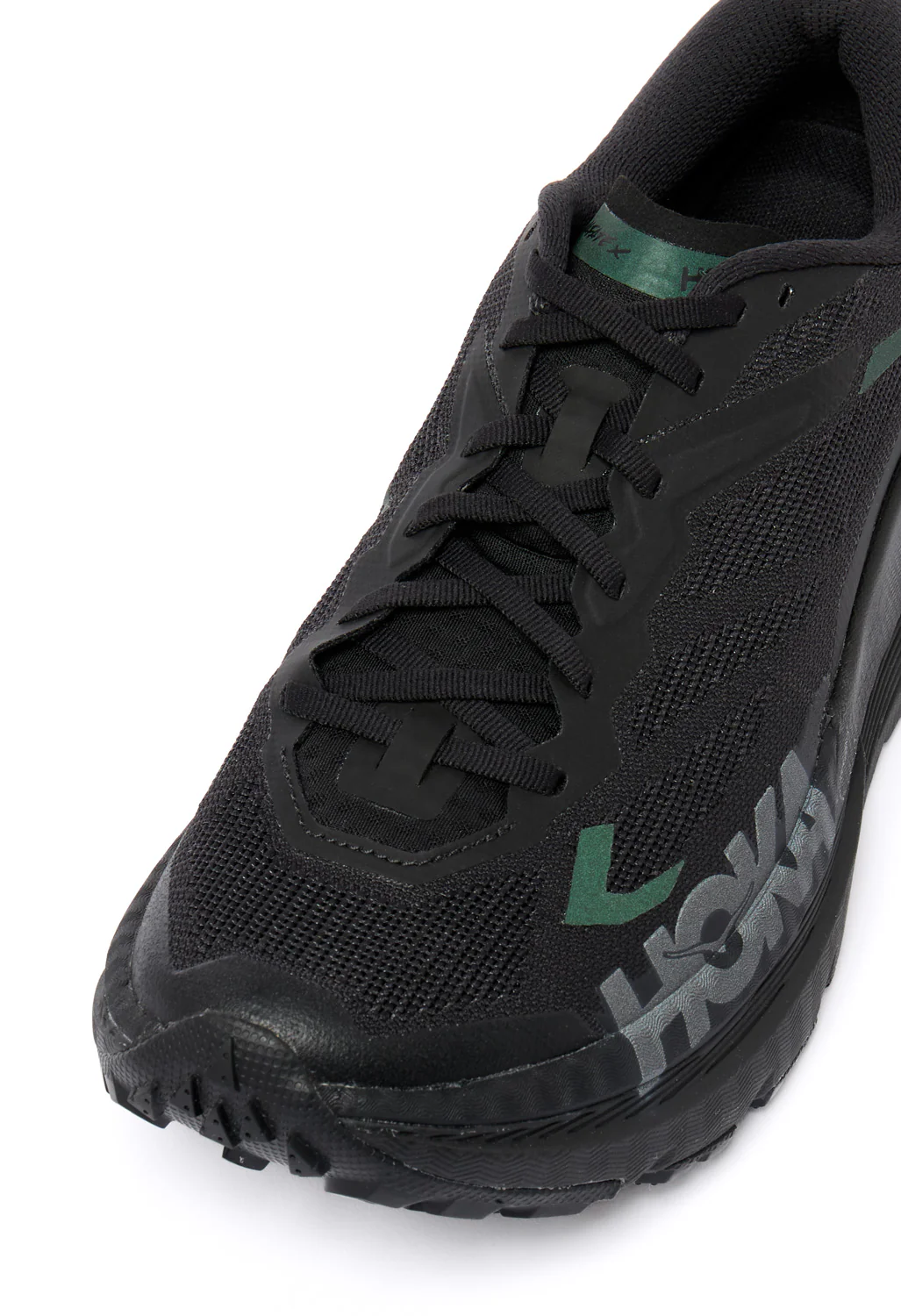 Hoka Mafate X Trainers - Black / Satellite Grey - Image 2