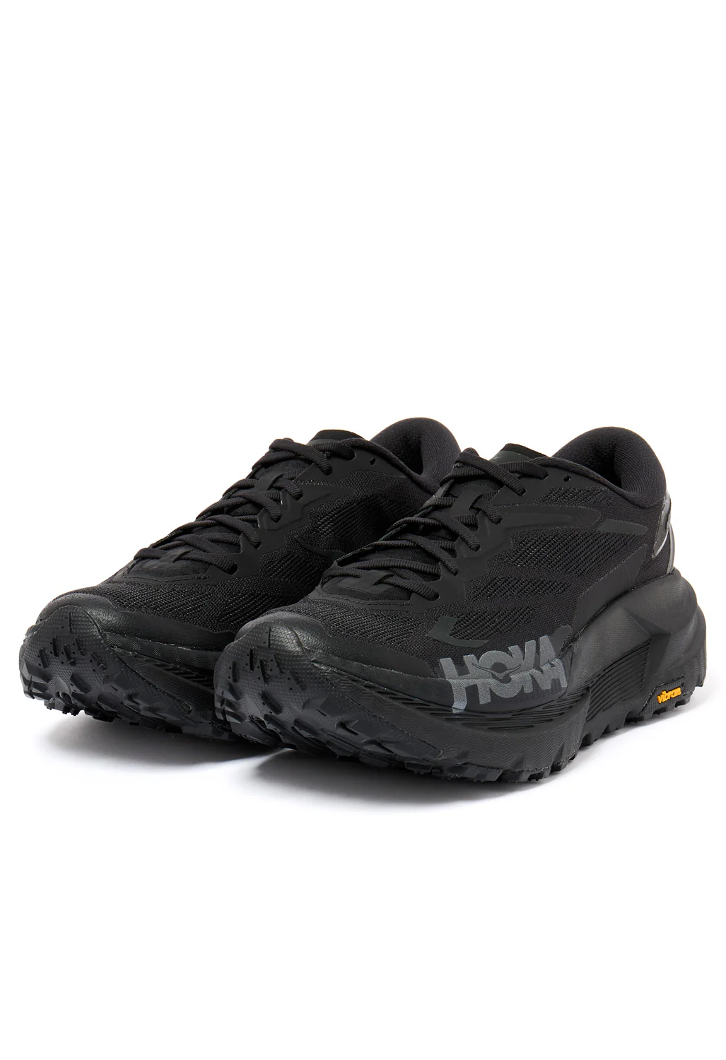Hoka Mafate X Trainers - Black / Satellite Grey - Image 3
