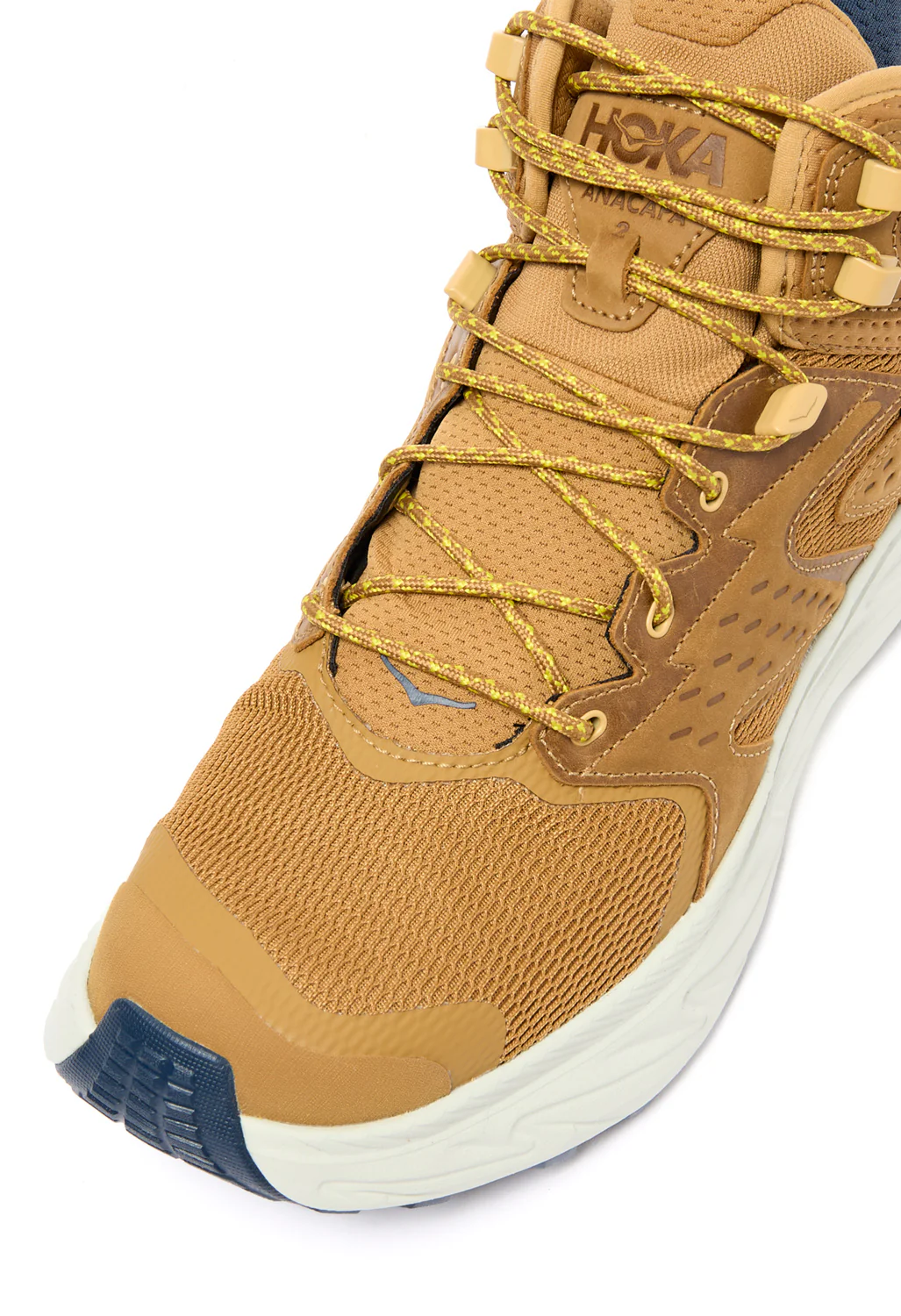 Hoka Men's Anacapa 2 Mid GORE-TEX Boots - Honey / Celadon Tint - Image 2