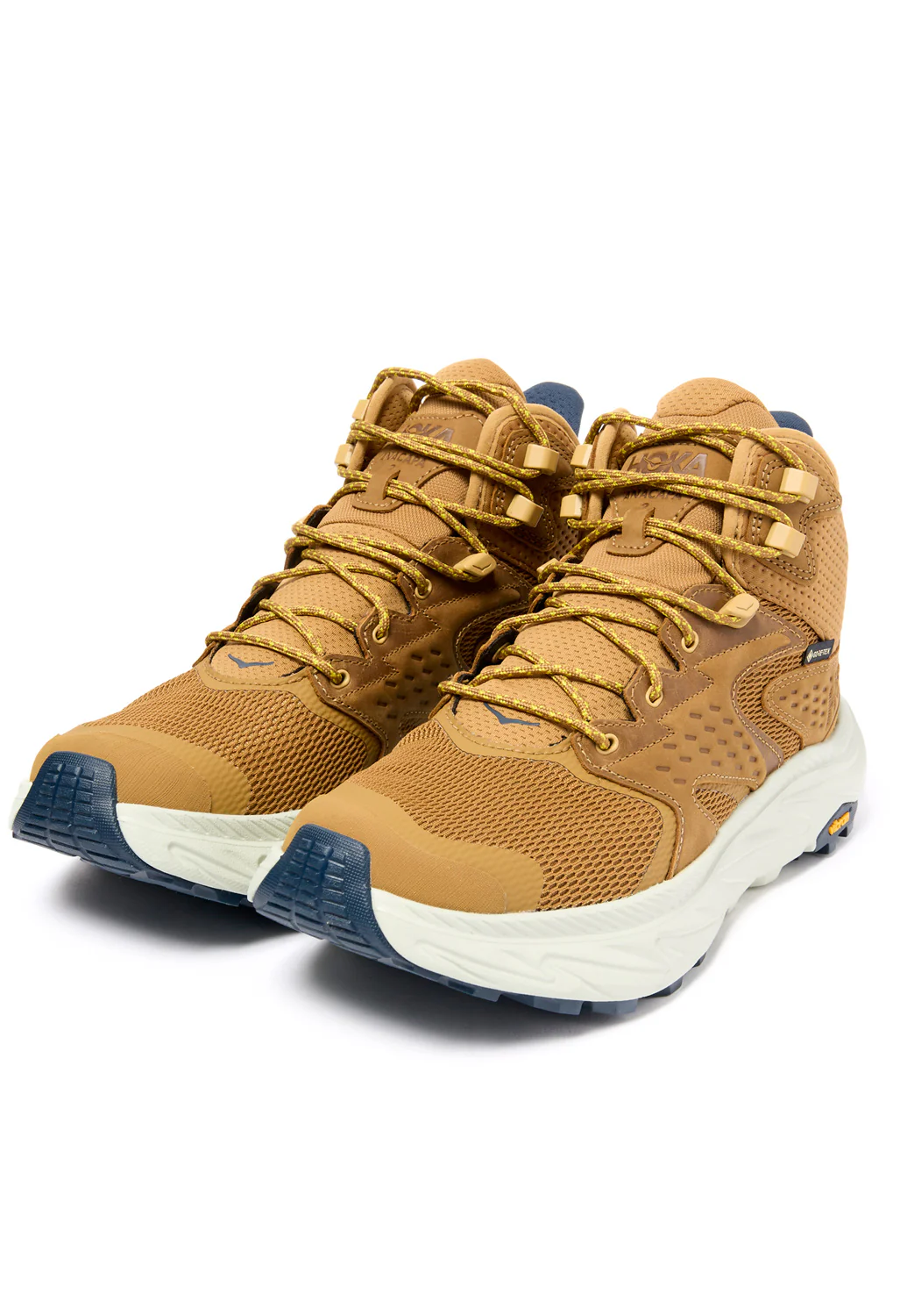 Hoka Men's Anacapa 2 Mid GORE-TEX Boots - Honey / Celadon Tint - Image 3