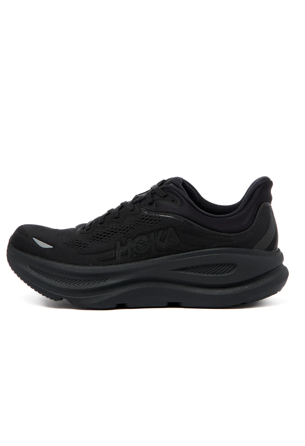 Hoka Men's Bondi 9 Trainers - Black / Black