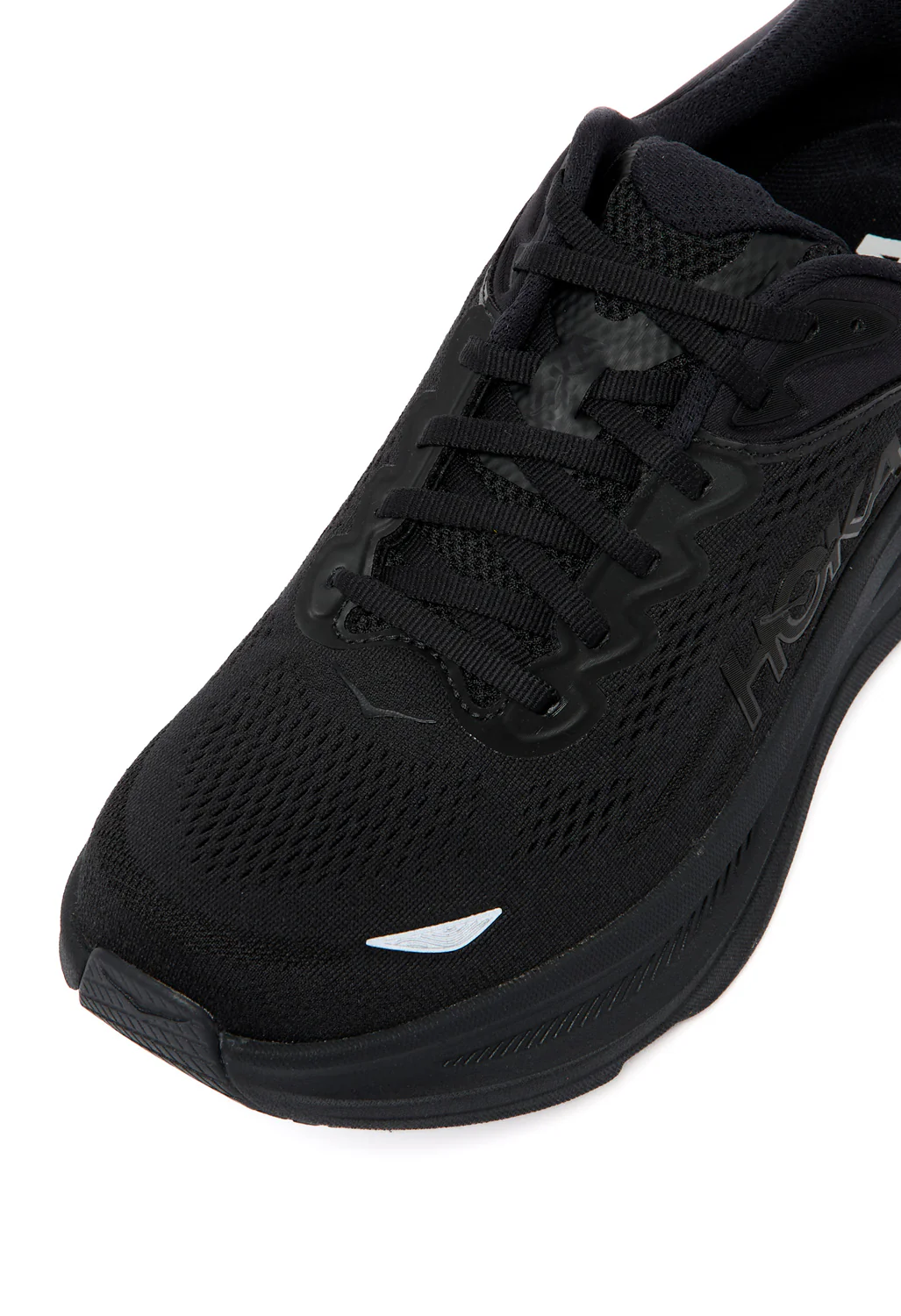 Hoka Men's Bondi 9 Trainers - Black / Black - Image 2