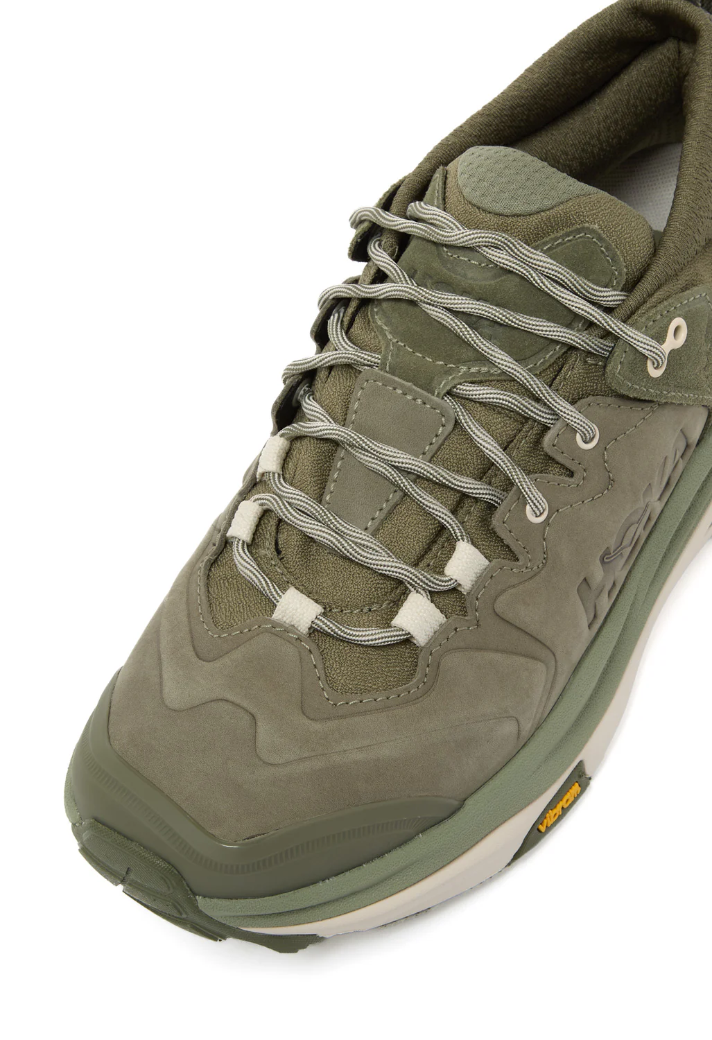 Hoka Men's Kaha 3 Low GTX Trainers - Eucalyptus / Birch - Image 2
