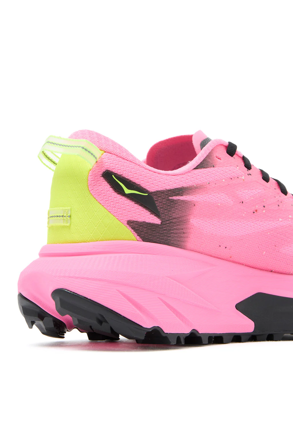 Hoka Men's Mafate 5 Trainers - Neon Rose / Black - Image 6
