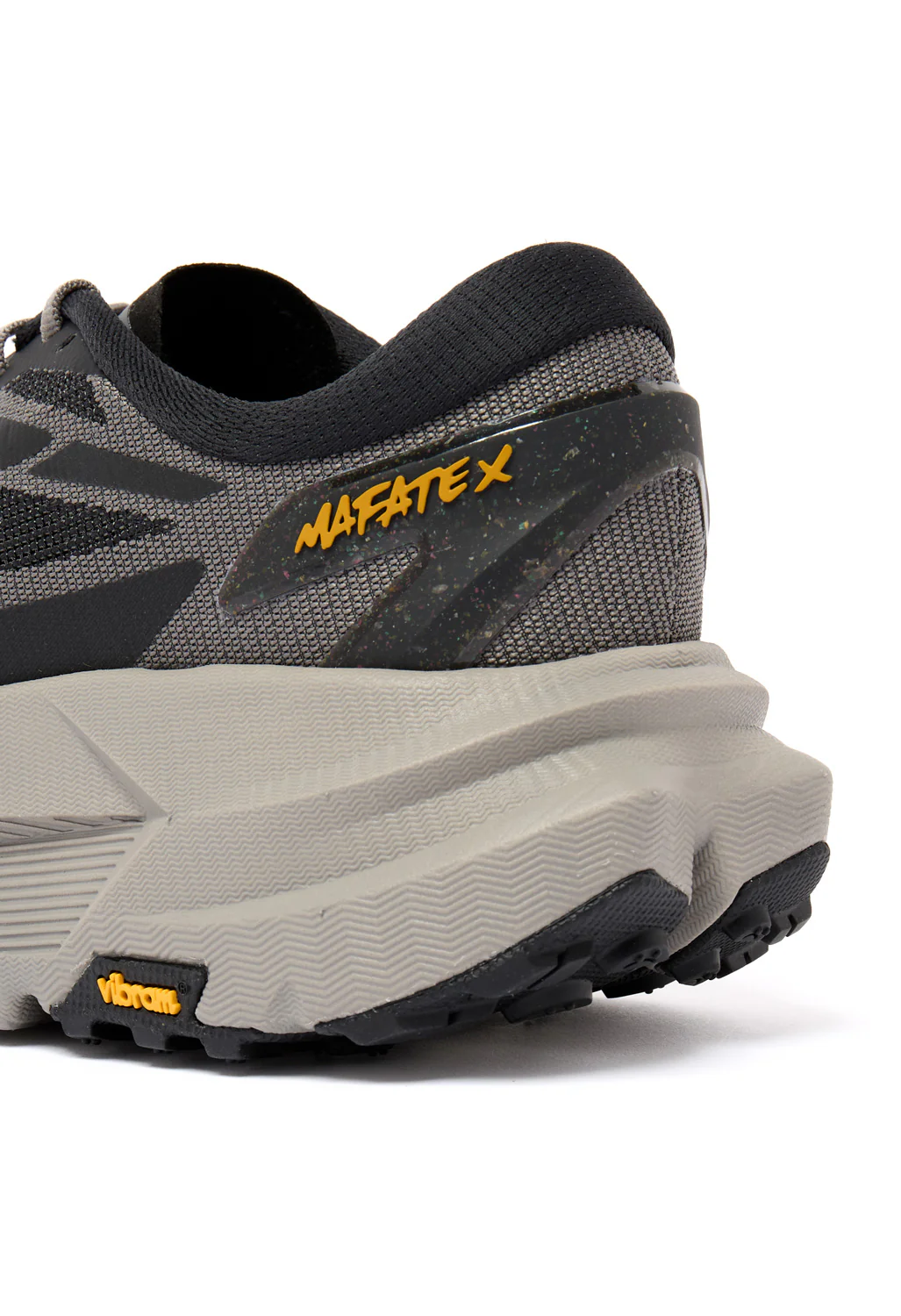 Hoka Men's Mafate X Trainers - Black / Cement - Image 6