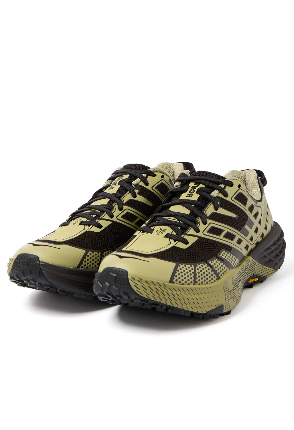 Hoka Speedgoat 2 Trainers - Cast Iron / Oatgrass - Image 3