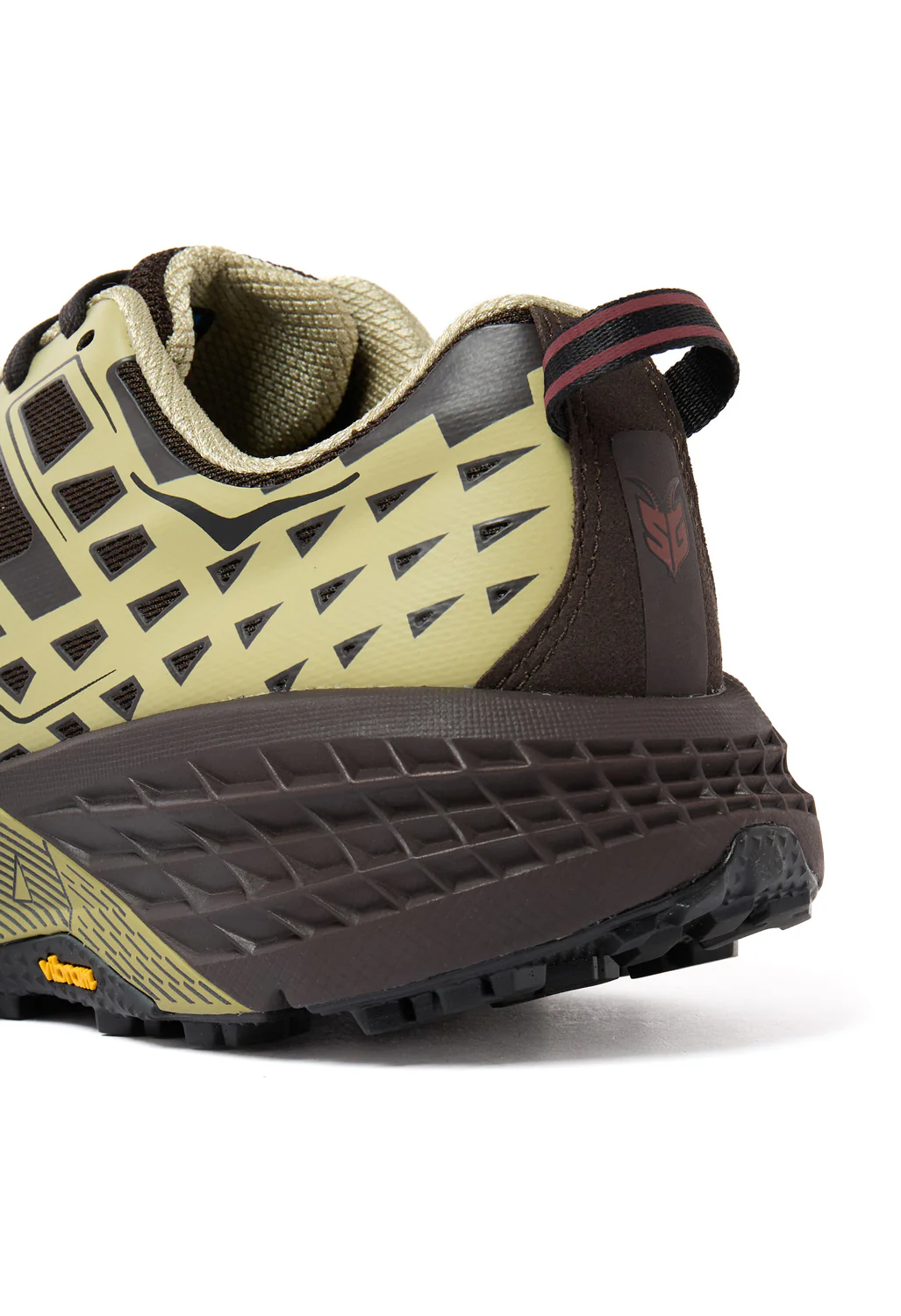 Hoka Speedgoat 2 Trainers - Cast Iron / Oatgrass - Image 6