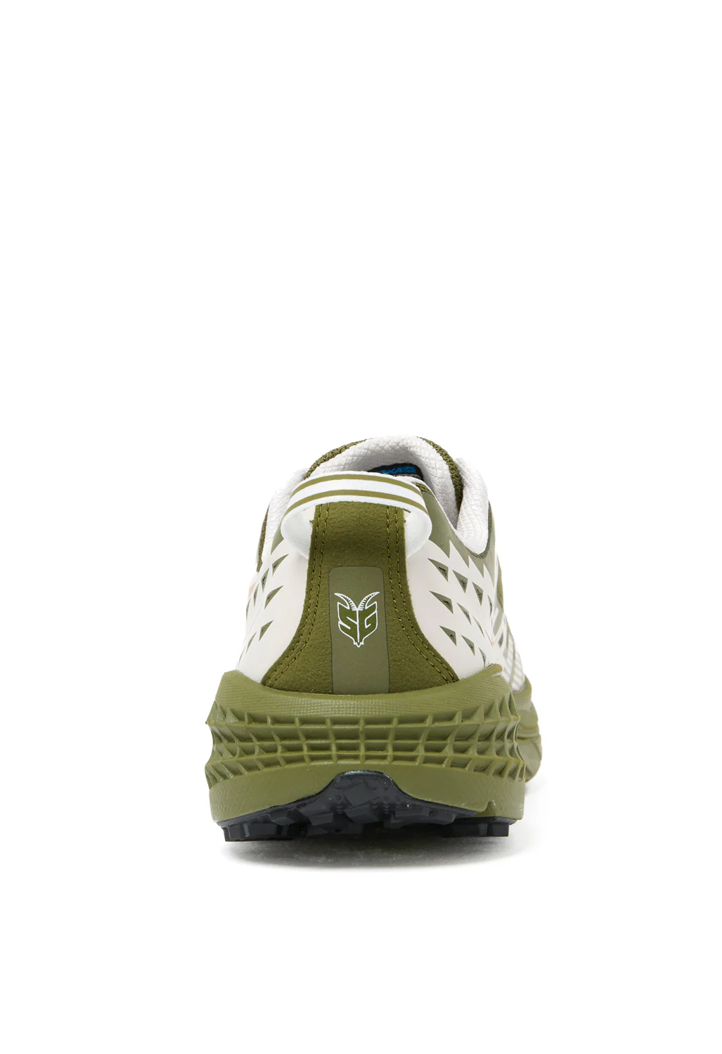 Hoka Speedgoat 2 Trainers - Moss Green / Rose Cream - Image 4