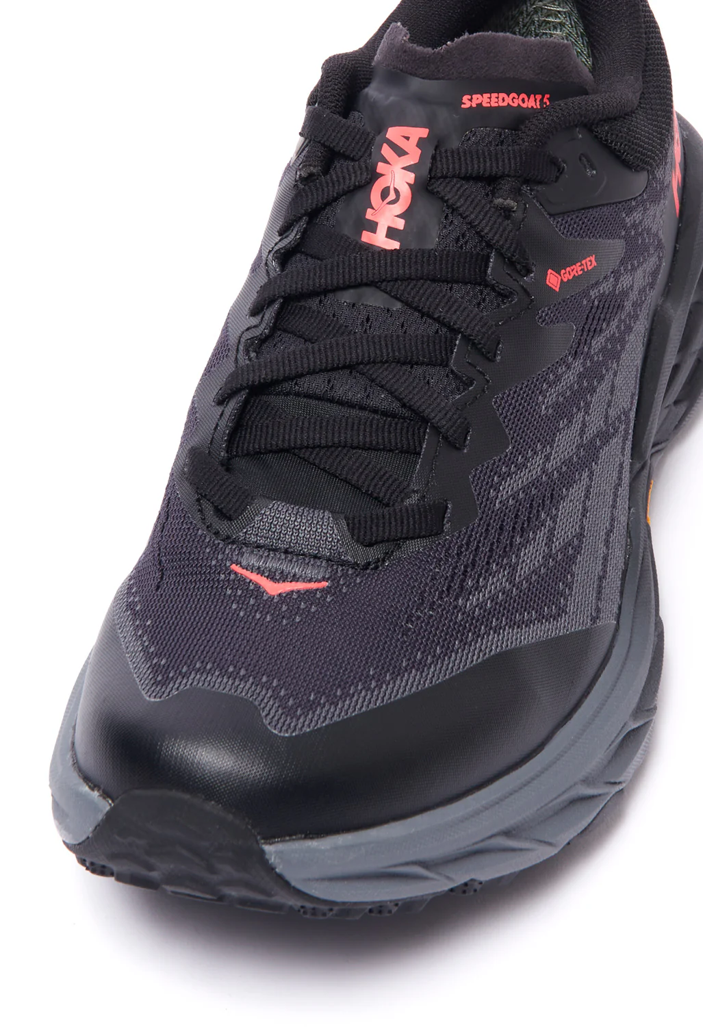 Hoka Speedgoat 5 GORE-TEX Women's Trail Shoes - Black / Black - Image 4