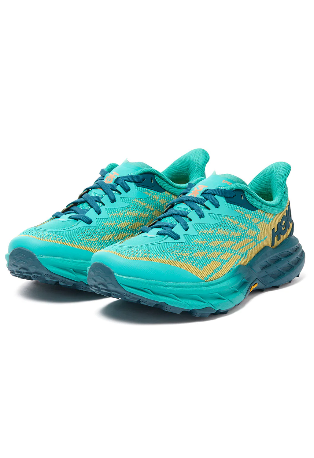Hoka Speedgoat 5 Women's Shoes - Deep Teal / Water Garden - Image 2