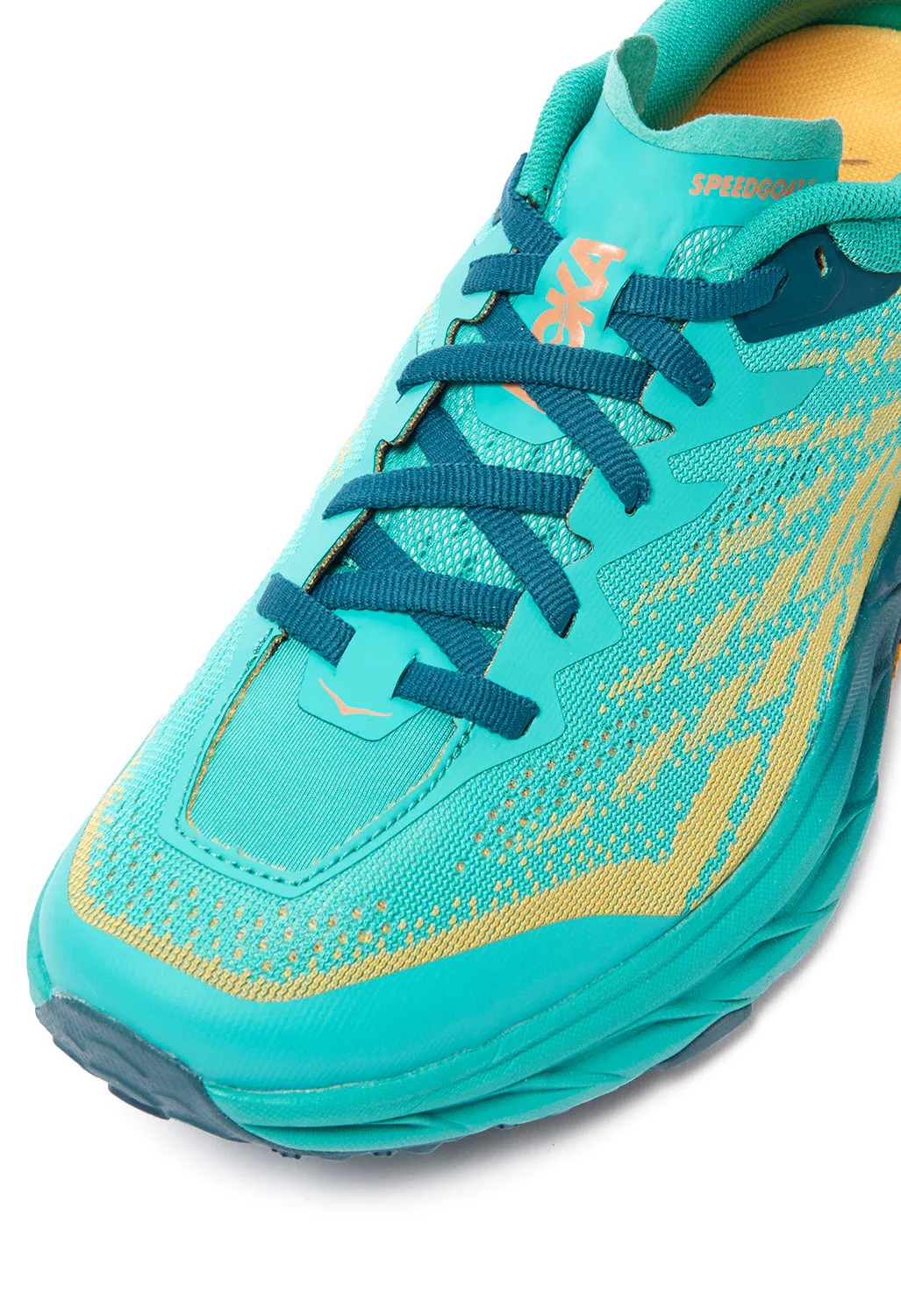 Hoka Speedgoat 5 Women's Shoes - Deep Teal / Water Garden - Image 4