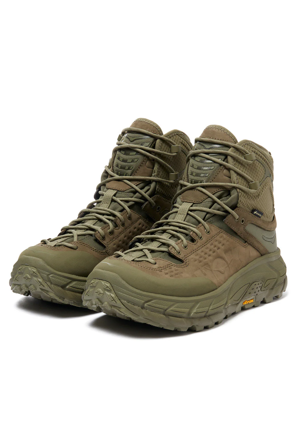 Hoka Tor Ultra Hi 3 Boots - Burnt Olive/Ivy Green - Image 2