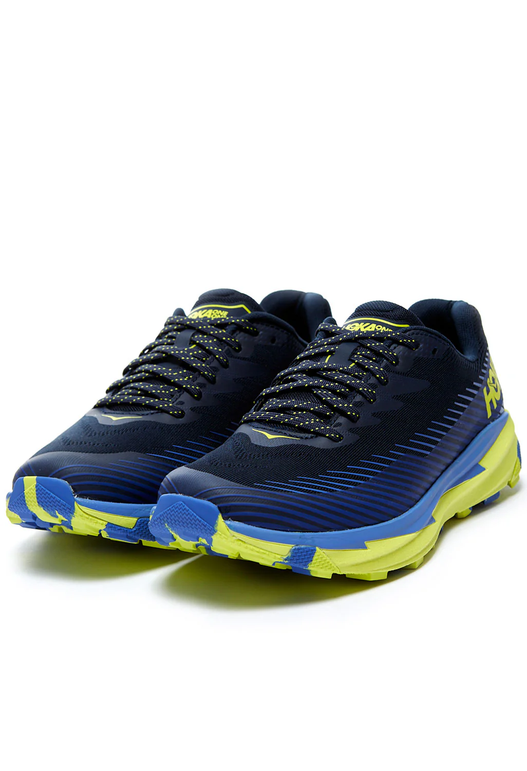 Hoka Torrent 2 Men's Shoes - Black Iris/Evening Primrose - Image 2