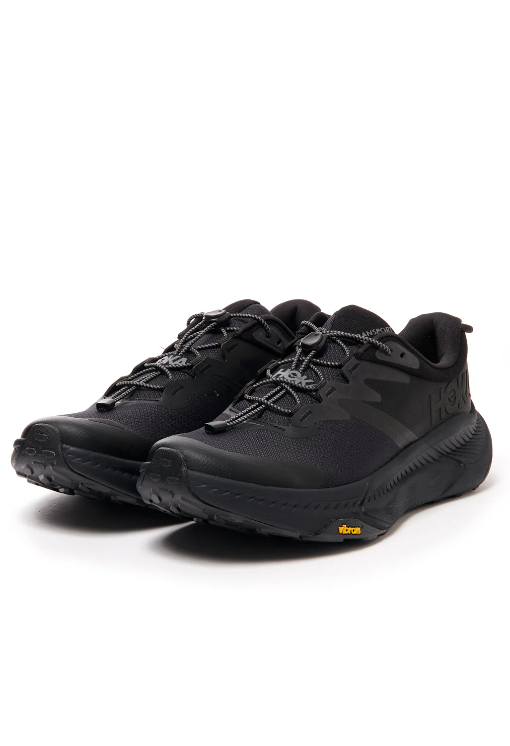 Hoka Transport Men's Shoes - Black / Black - Image 2