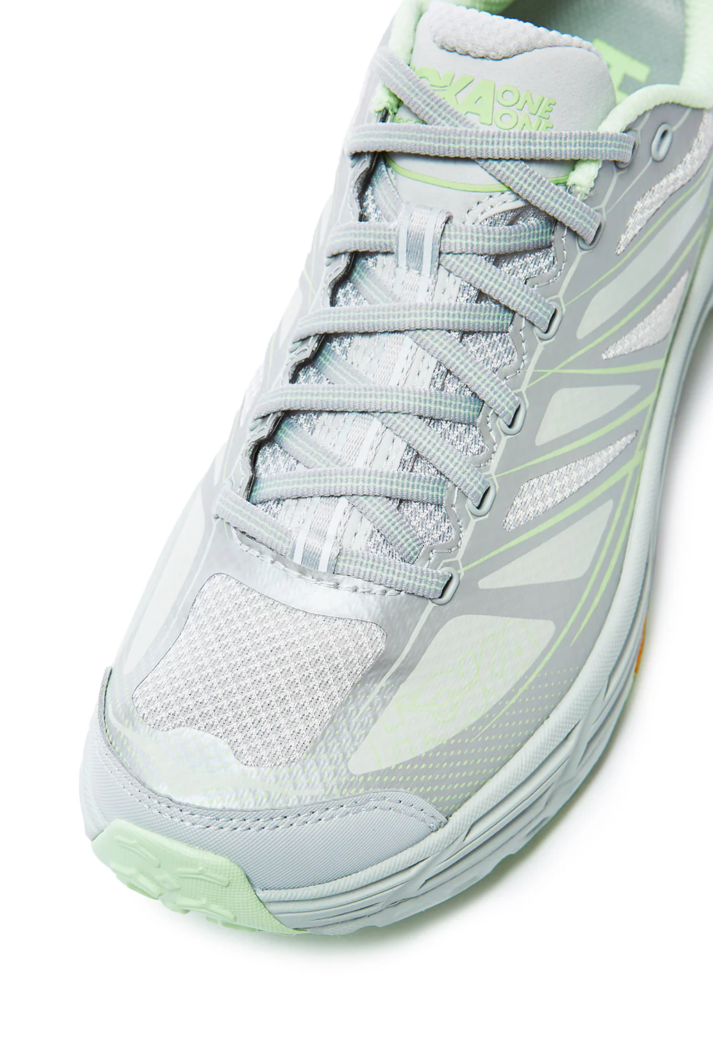 Hoka Mafate Speed 2 Trainers - Mercury / Harbor Mist - Image 2