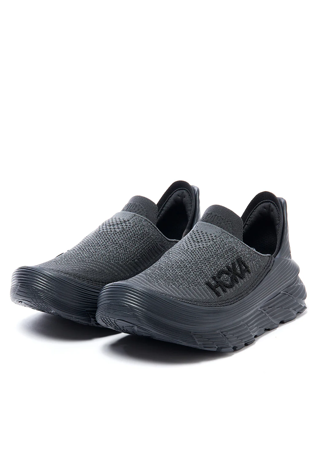 Hoka Restore TC Trainers - Black/Black - Image 3