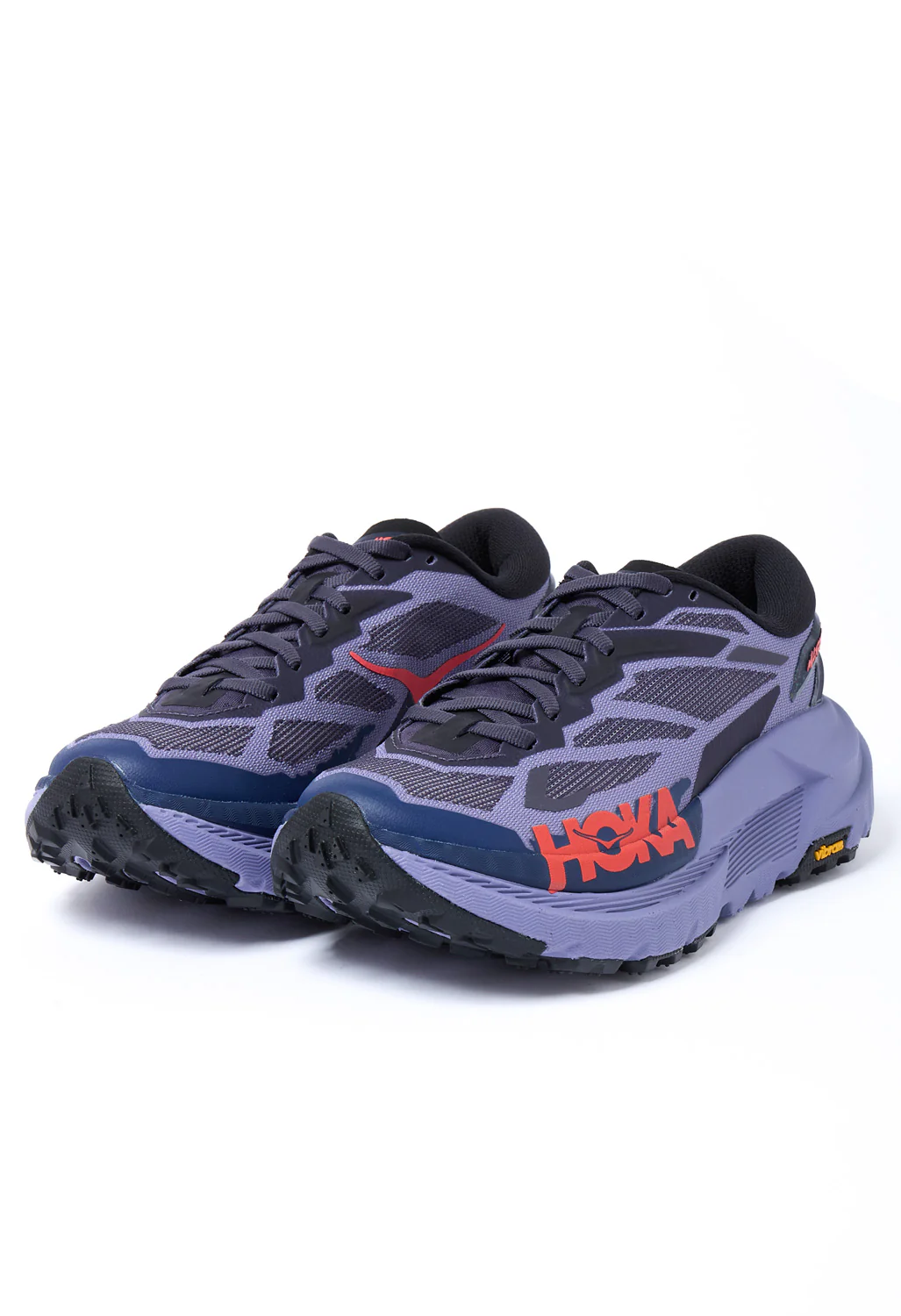 Hoka Women's Mafate X Trainers - Berry Jam / Squid Ink - Image 3