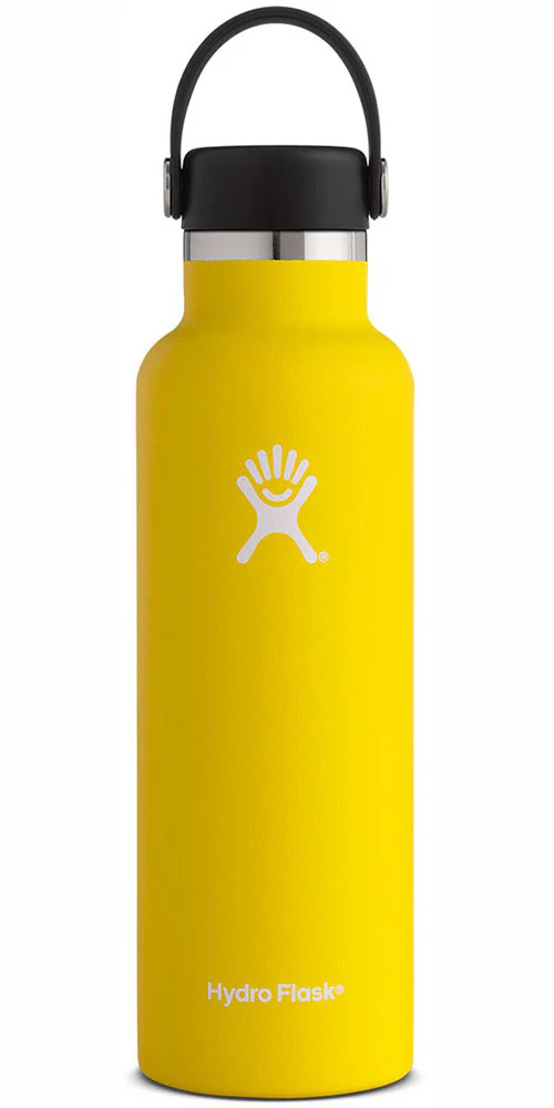 Hydro Flask Standard Mouth 21oz (621ml) - Lemon