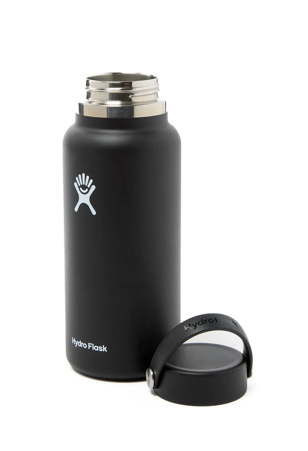 Hydro Flask Wide Mouth 32oz (946ml) 2.0 - Black - Image 4