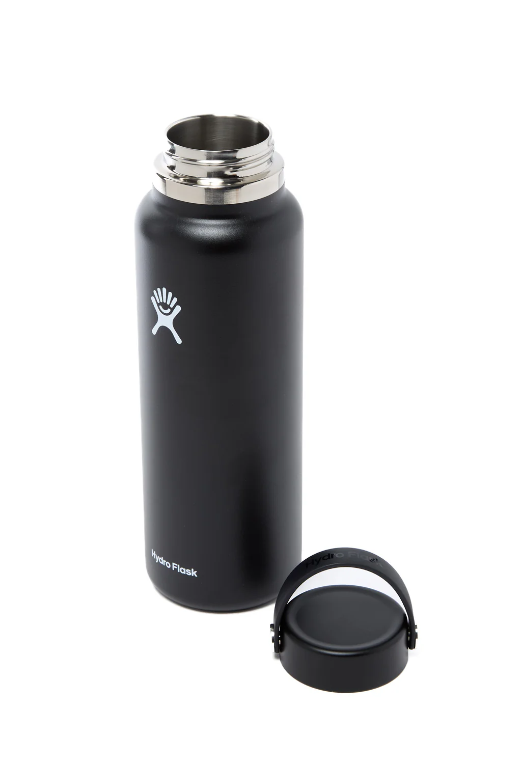 Hydro Flask Wide Mouth 40oz (1182ml) - Black - Image 4