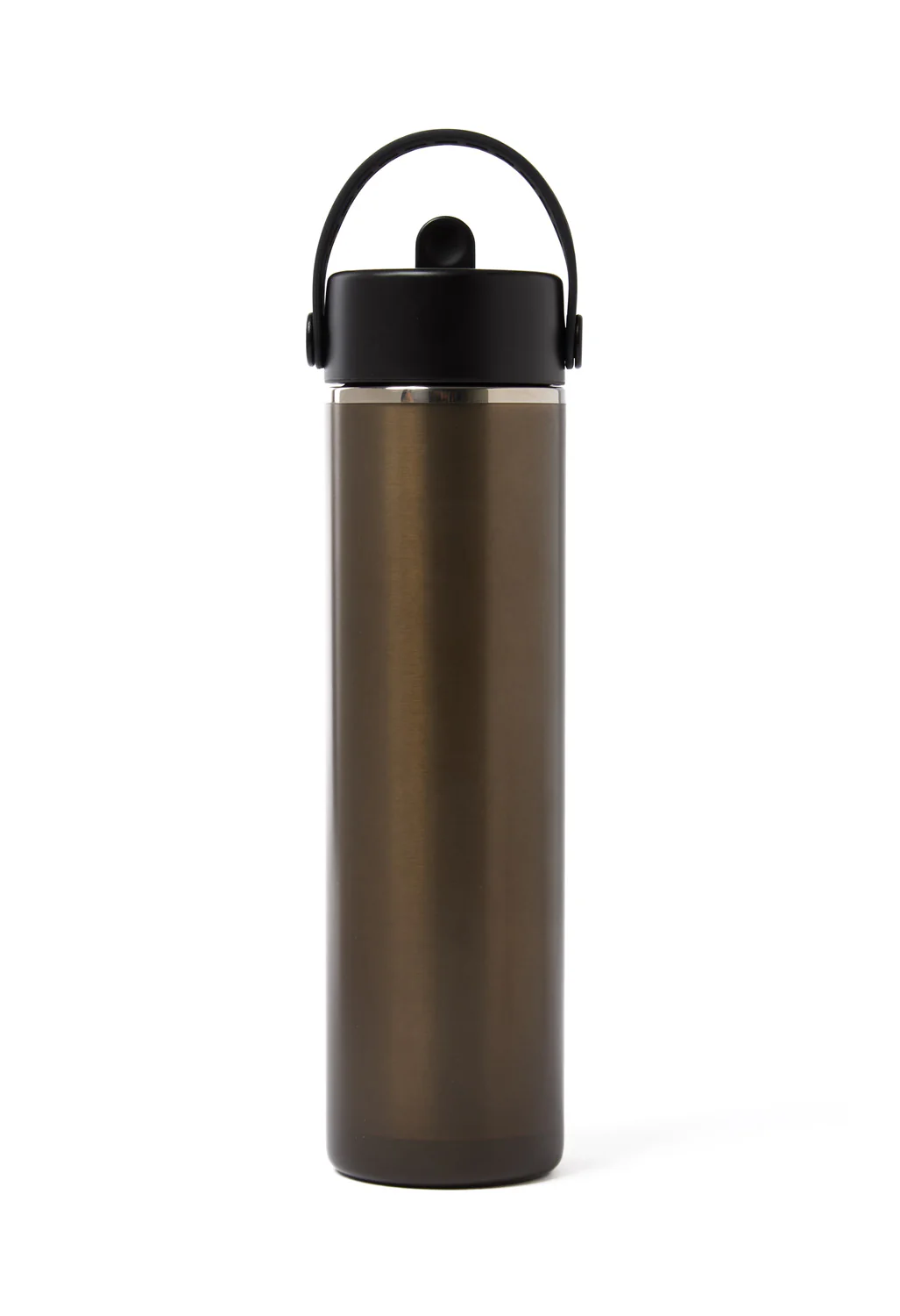 Hydro Flask 24oz Lightweight Wide Mouth with Flex Straw Cap - Obsidian - Image 2