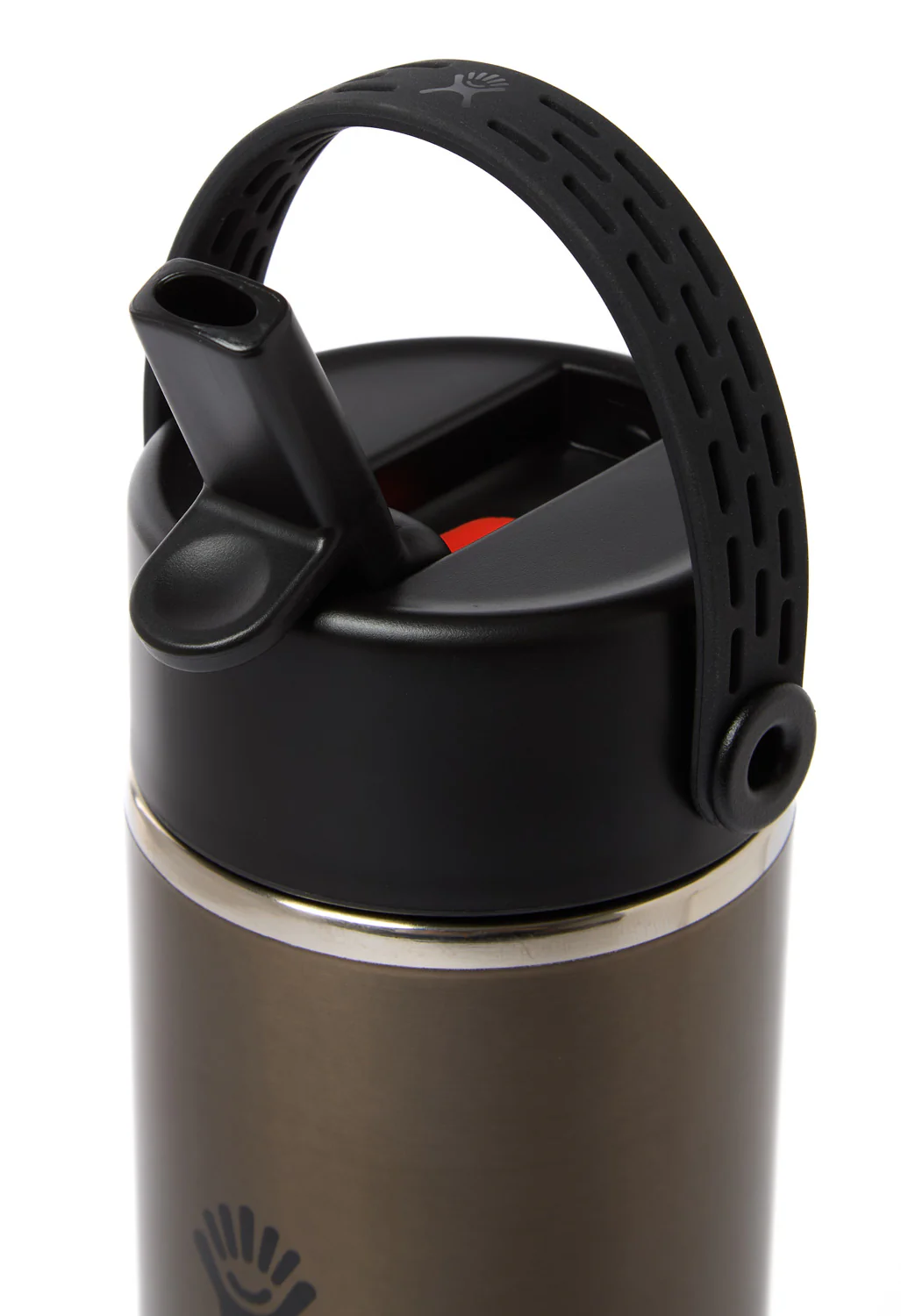 Hydro Flask 24oz Lightweight Wide Mouth with Flex Straw Cap - Obsidian - Image 3