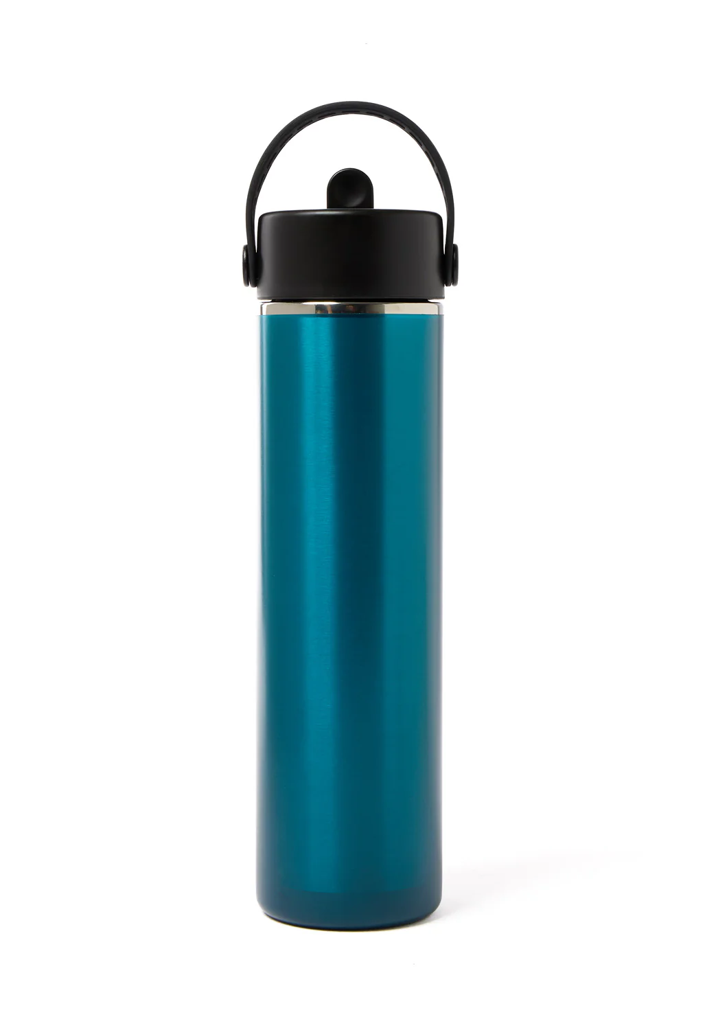 Hydro Flask 24oz Lightweight Wide Mouth with Flex Straw Cap - Emerald Green - Image 2