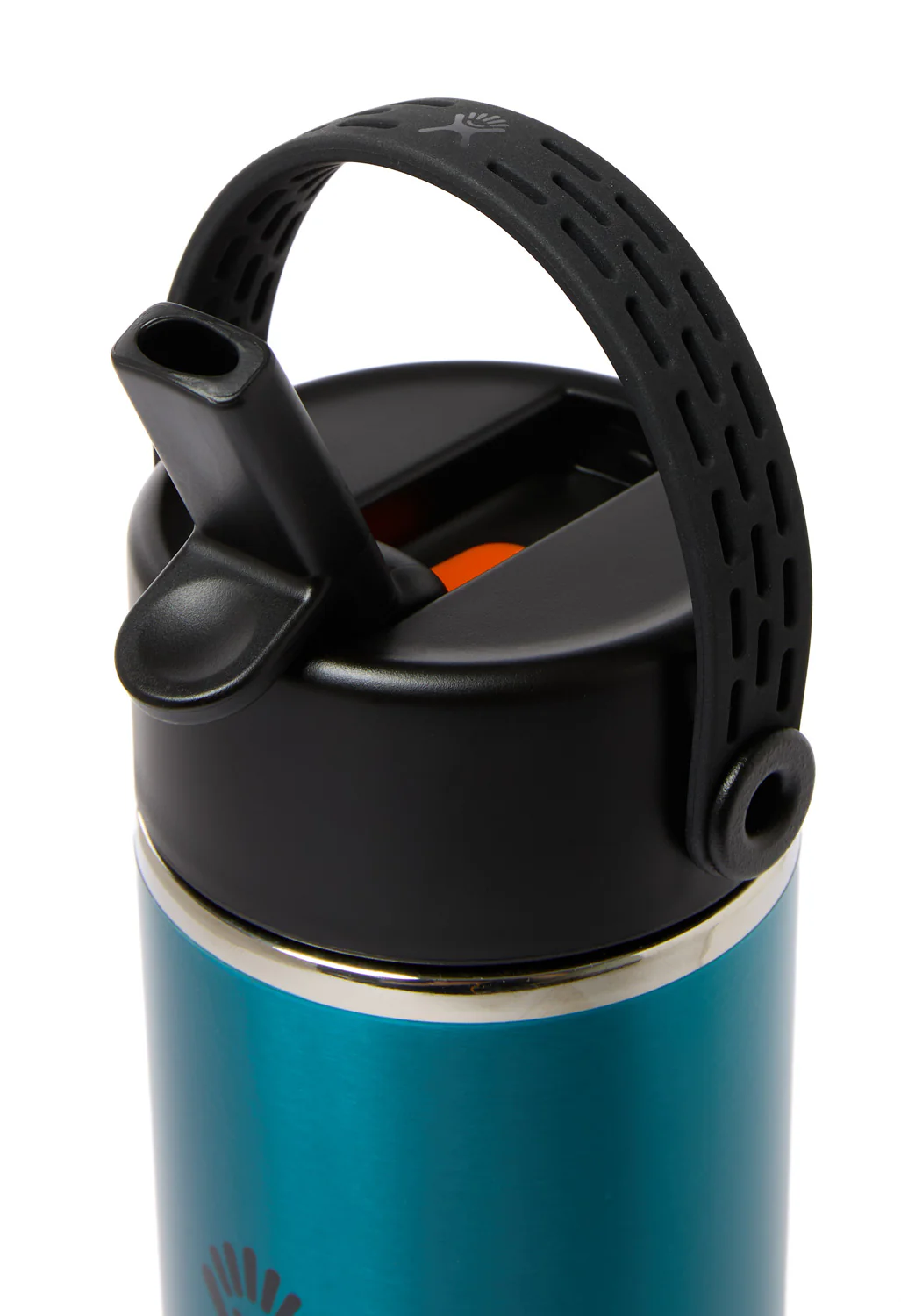 Hydro Flask 24oz Lightweight Wide Mouth with Flex Straw Cap - Emerald Green - Image 3