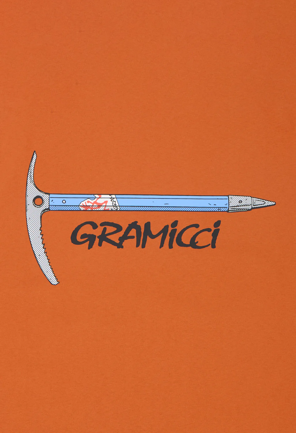 Gramicci Ice Axe Tee - Burnt Orange - Image 4