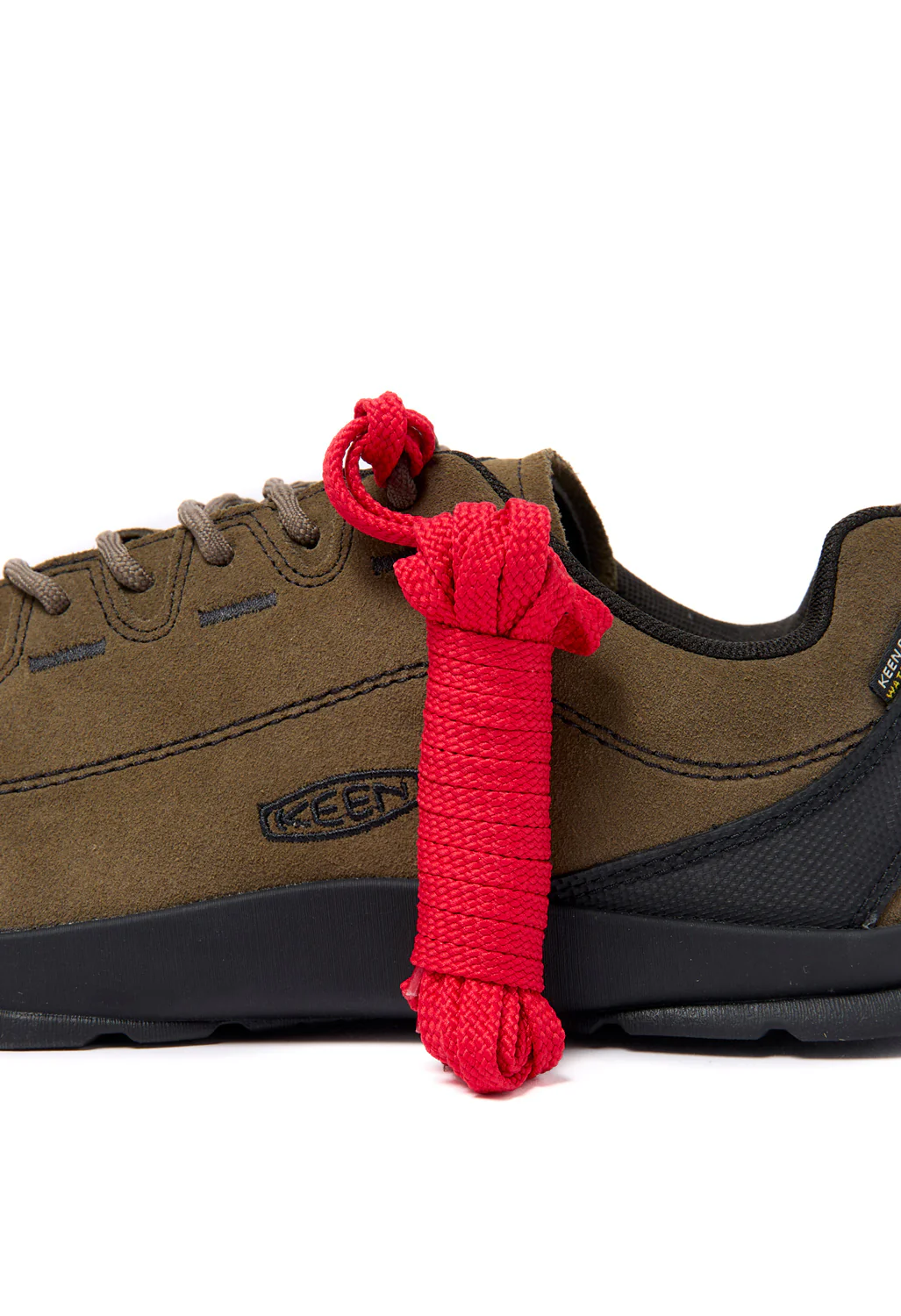 Keen Men's Jasper WP Trainers - Canteen / Black - Image 5
