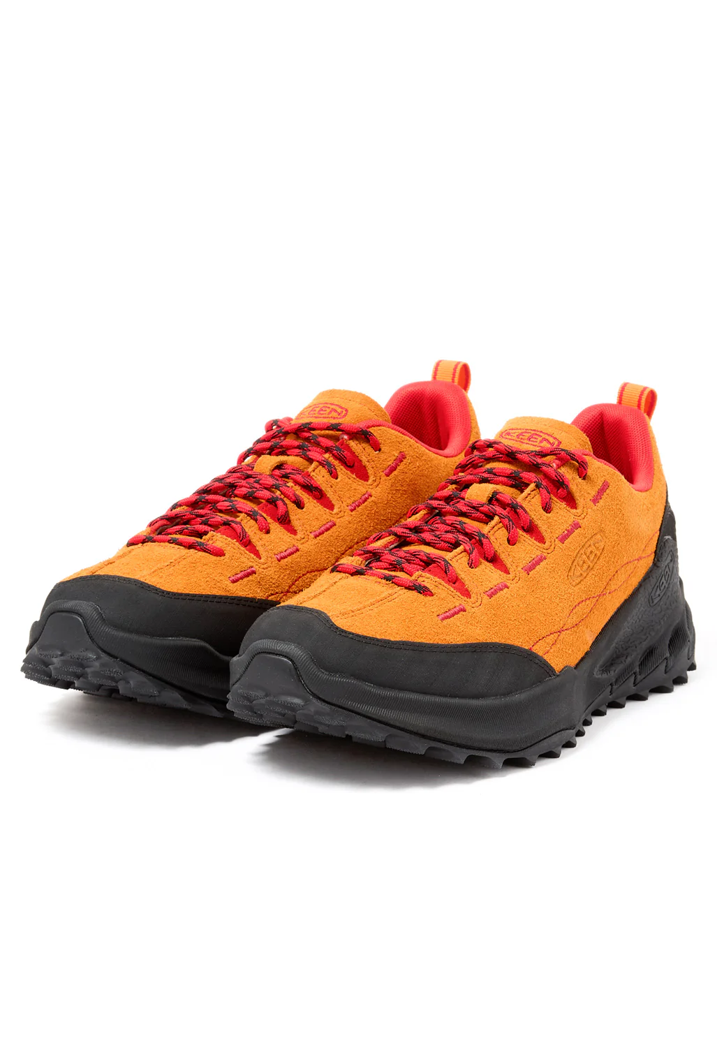 Keen Men's Jasper Zionic Trainers - Orange Pepper / Aura Orange - Image 3