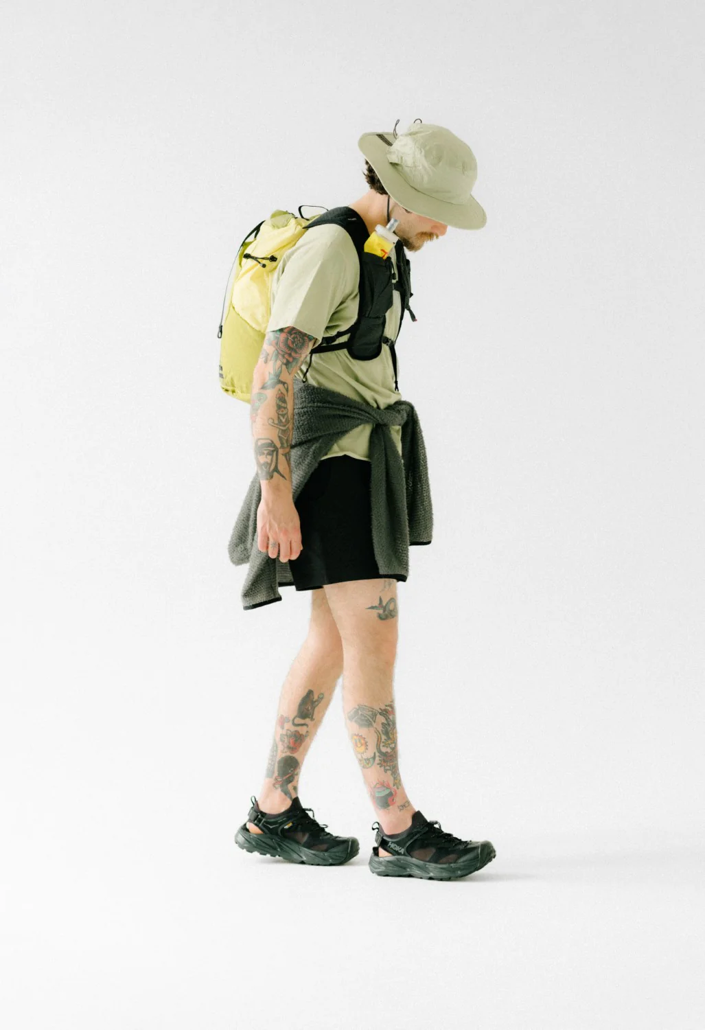 Pa'lante Packs Joey Pack - Daisy Gridstop / Lichen Uhmwpe Grid Mesh - Image 8