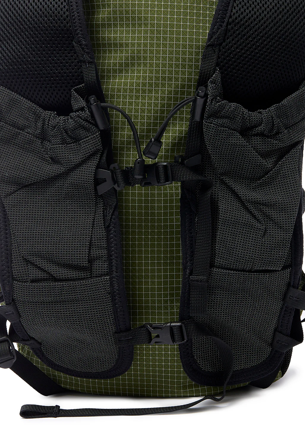 Pa'lante Packs Joey Pack - Pine Gridstop / Black Uhmwpe Grid Mesh - Image 6