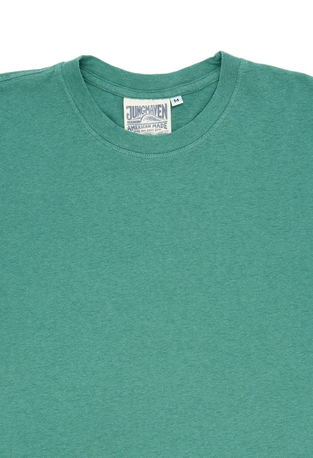 Jungmaven Jung Tee - Teal - Image 3