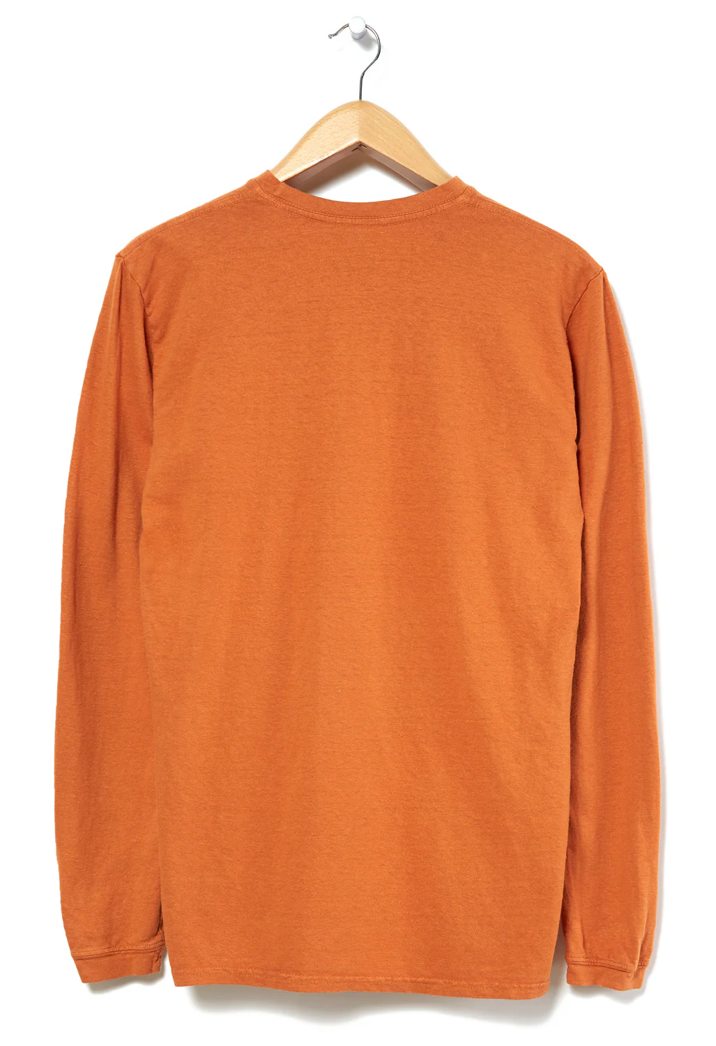 Jungmaven Baja Long Sleeved T-Shirt - Himalayan Rhubarb - Image 2