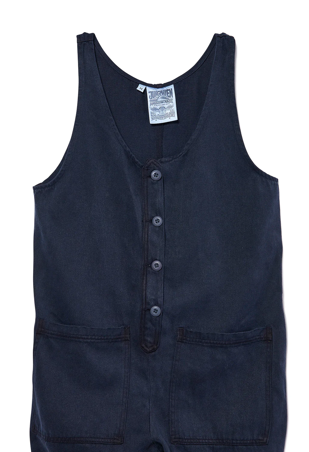 Jungmaven Women's Button Front Jumper - Navy - Image 3