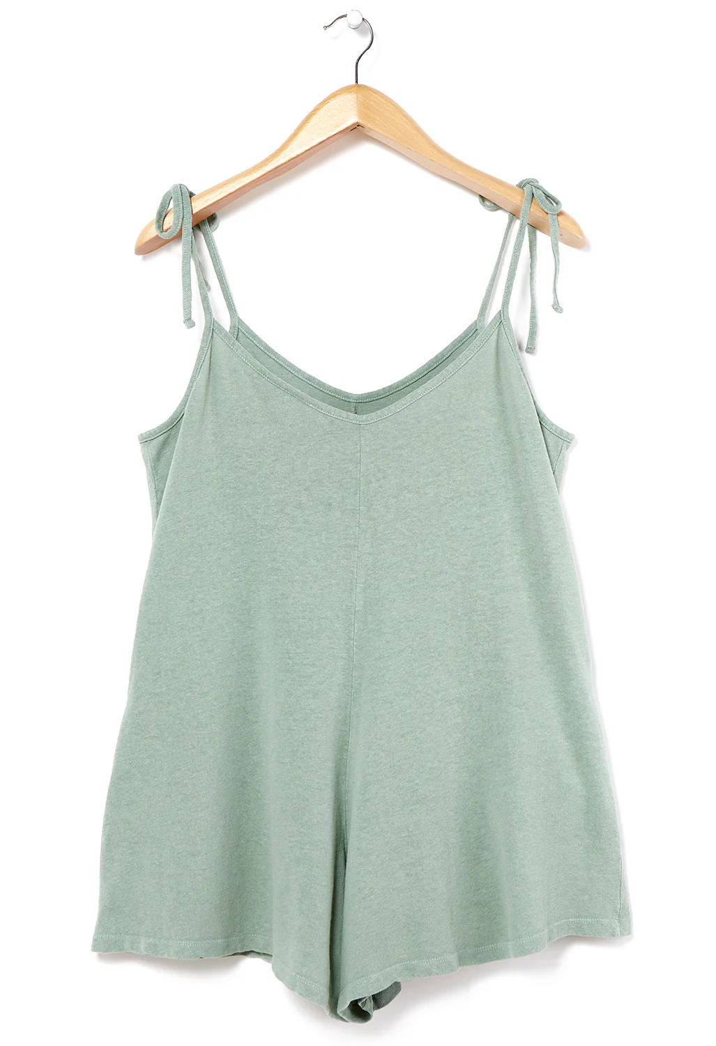 Jungmaven Women's Sespe Romper Shorts - Sage Green - Image 2