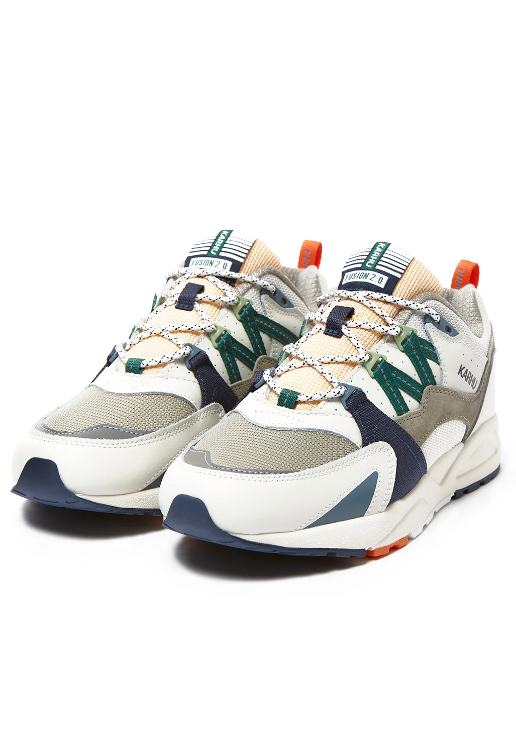 Karhu Fusion 2.0 Trainers - Lily White/Foliage Green - Image 2