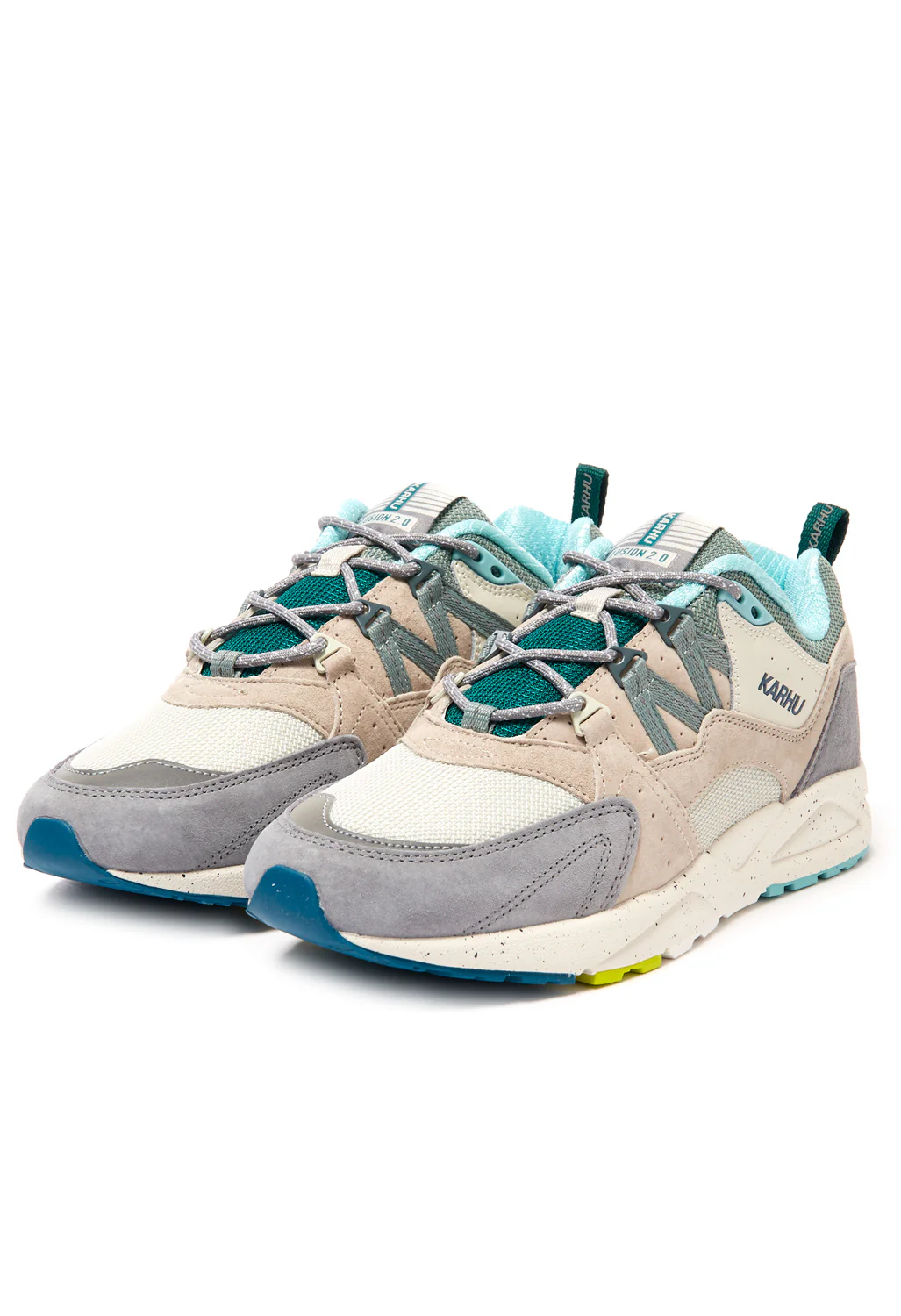 Karhu Fusion 2.0 Trainers - Ultimate Gray/Iceberg Green - Image 2