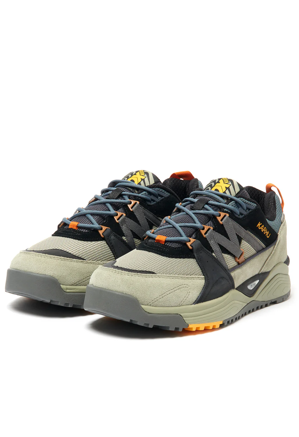 Karhu Fusion XC Trainers - Abbey Stone/Gunmetal - Image 2