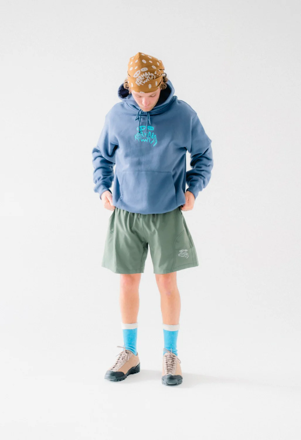 Karma8A Men's Hoodie - Blue - Image 5