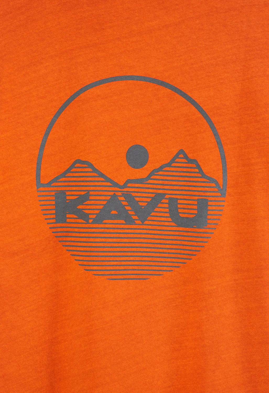 KAVU Busy Livin' T-Shirt - Burnt Orange - Image 4