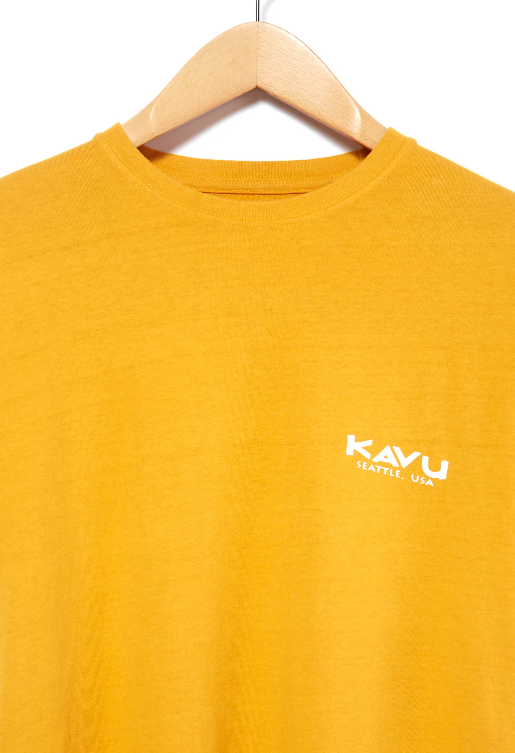 KAVU Busy Livin' T-Shirt - Golden Yellow - Image 3