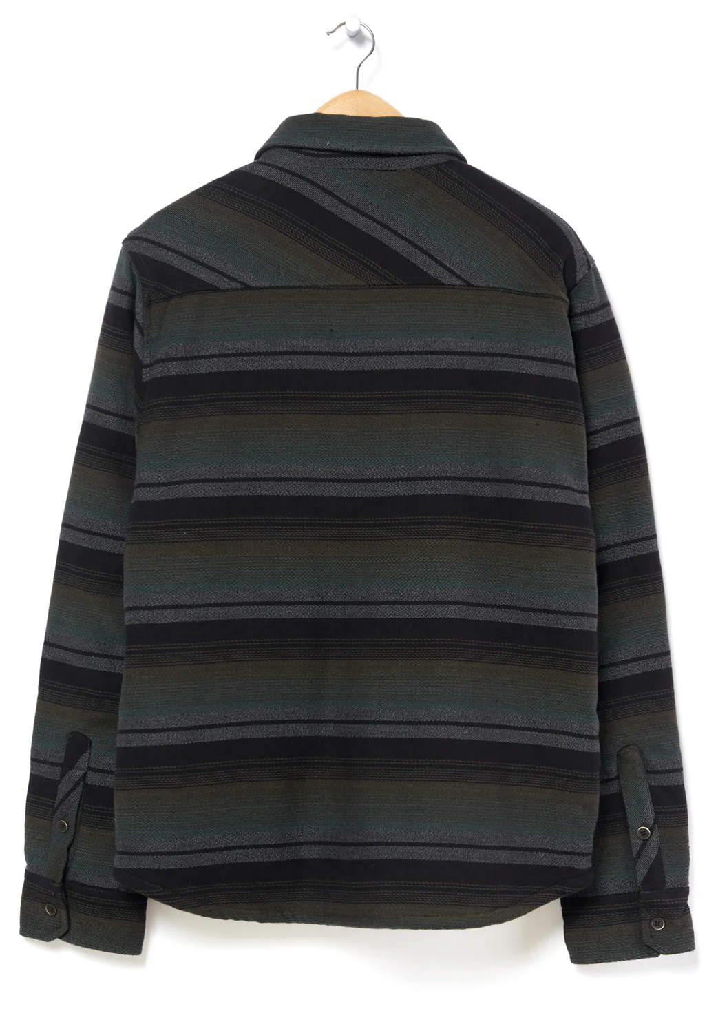 KAVU Men's Eagle Pine Shirt - Forest Stripe - Image 2