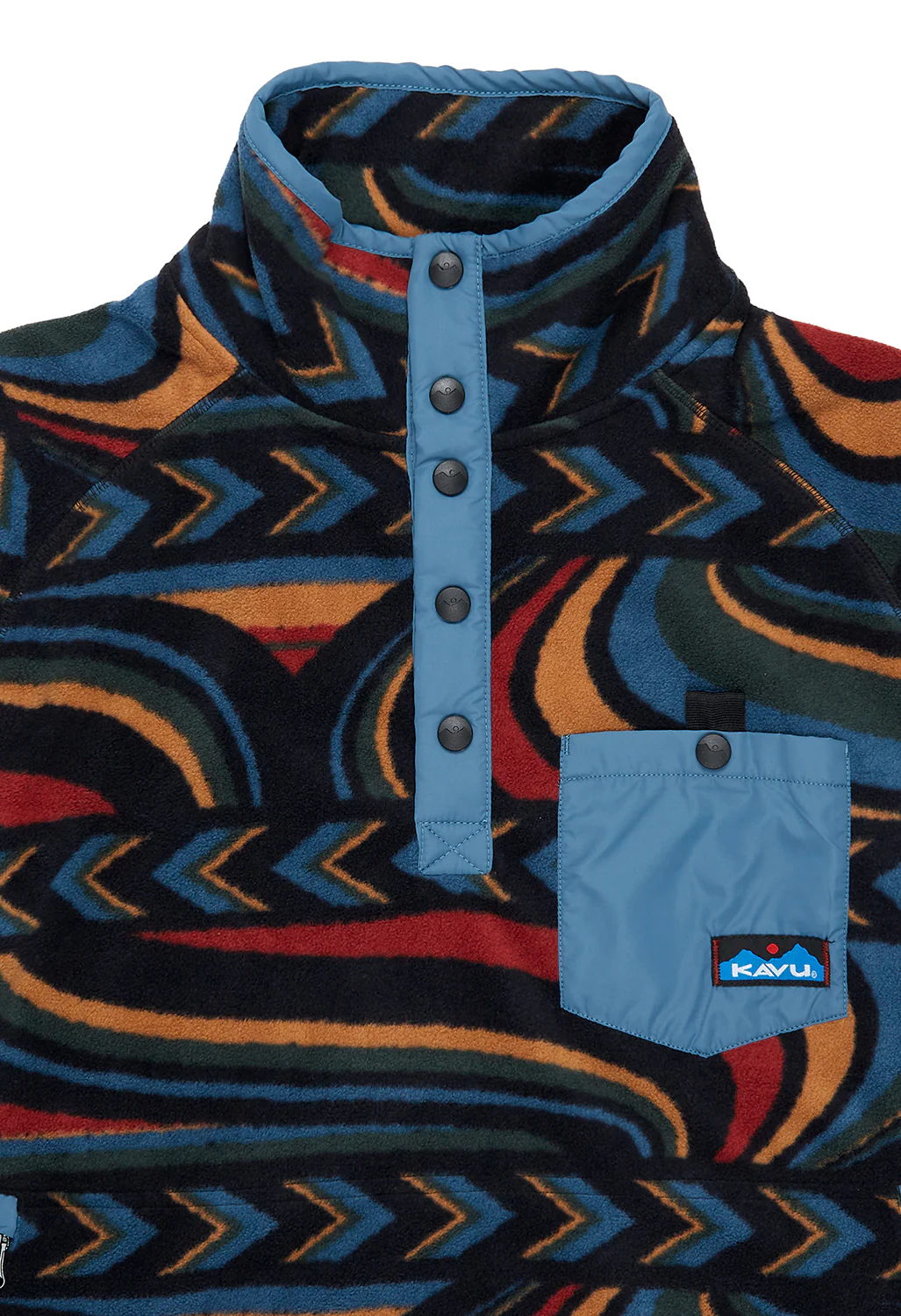 KAVU Men's Teannaway Fleece Pullover - Stitchlings - Image 3